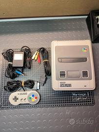 Console Super Nintendo Snes 1 Chip PAL 🇮🇹