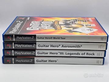 LOTTO GUITAR HERO PER SONY PLAYSTATION 2