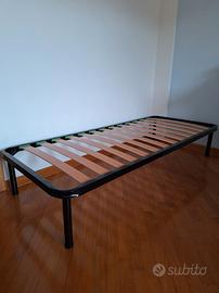 Letto singolo rete + materasso