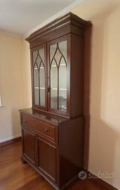 Credenza in legno e vetro stile 800