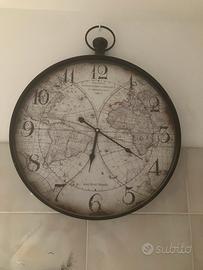 Orologio da parete in stile vintage diametro 50 cm