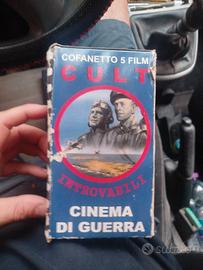 Cofanetto film guerra, VHS, VINTAGE 