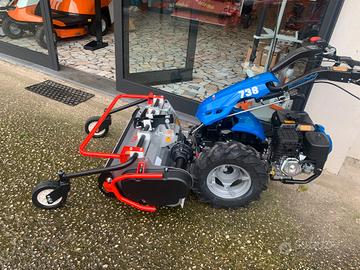 Motocoltivatore trincia BCS 738 BENZINA B&S 9,5 CV