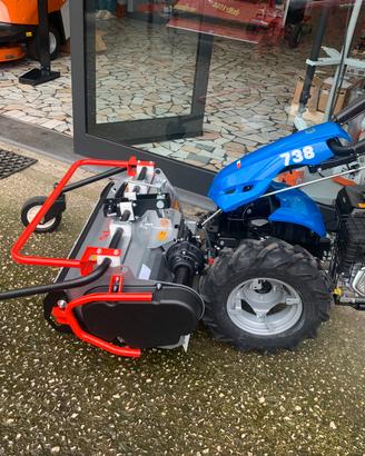 Motocoltivatore trincia BCS 738 BENZINA B&S 9,5 CV