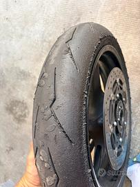 Coppia treno Gomme Moto Pirelli Supercorsa SC