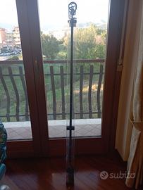 Bastone nero in ferro per tende da interno 