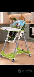 Seggiolone Peg Perego prima pappa reclinabile