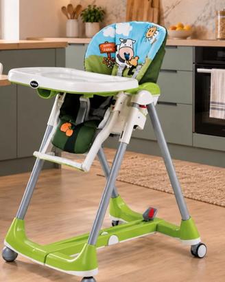 Seggiolone Peg Perego prima pappa reclinabile