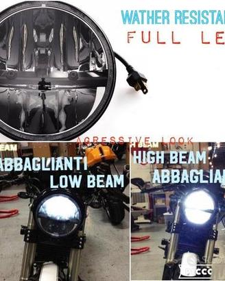 FARO MOTO 7" Anteriore LED per HARLEY DAVIDSON