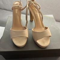 Sandalo sabbia nabuk