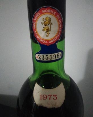 Bottiglia di vino da conservare.