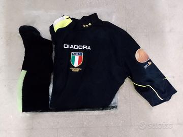 Diadora maglia e calzettoni divisa arbitro AIA