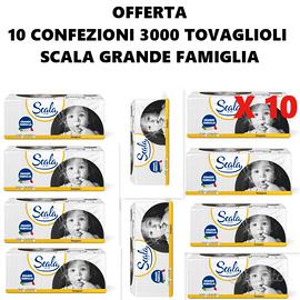 STOCK 10 PEZZI 3000 TOVAGLIOLI - SCALA GRANDE FAMI