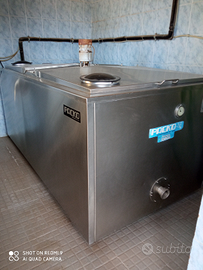 Vasca di refrigerazione latte
