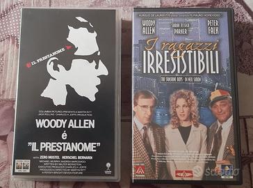 WOODY ALLEN - 2 VHS DA COLLEZIONE