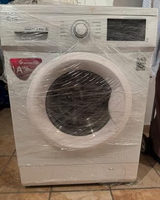 Lavatrice 1200 giri 8 kg - lg inverter dd 6 motion