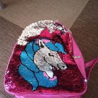 zainetto bambina paillettes