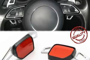 PALETTE Cambio Volante per AUDI Leve Paddle Silver