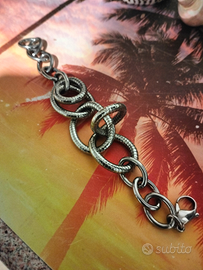 Bracciale maglia flessibile no rigidi