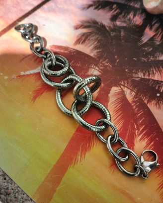 Bracciale maglia flessibile no rigidi
