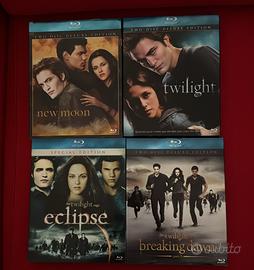 Twilight film in blu ray serie completa