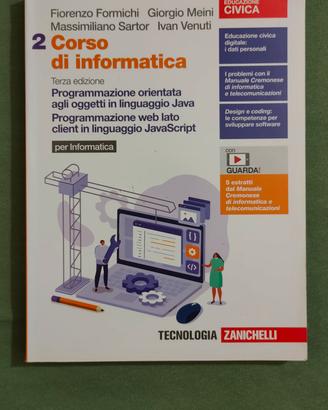 Corso di Informatica 2 | ISBN: 9788808467072