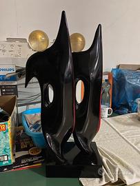 Scultura in vetro di Murano “Tango”