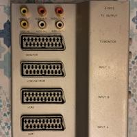 Commutatore video multiscart e cavi scart