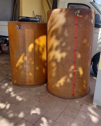 botti x vino in vetroresina