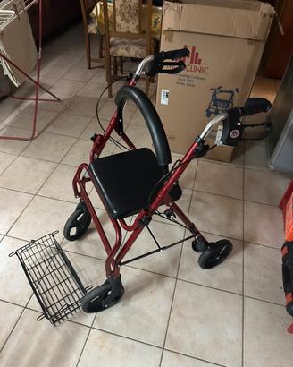 Deambulatore mobiclinic praticamente nuovo