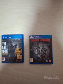 evolve e The last of us er PS4