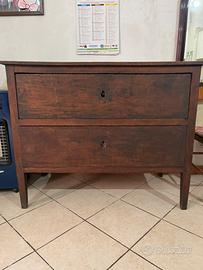 Cassettone due cassetti