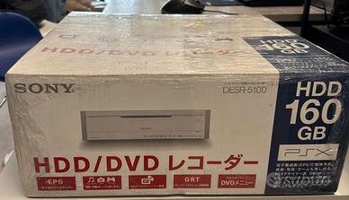 PlayStation PSX hdd dvd 160GB Jap pezzo unico mint