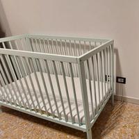 Lettino bimbi color Tiffany