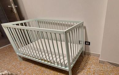 Lettino bimbi color Tiffany