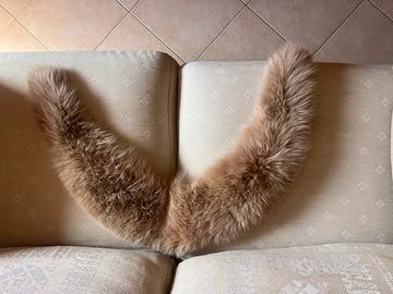 Collo pelliccia vera volpe