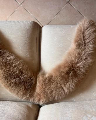 Collo pelliccia vera volpe