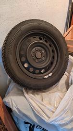 4 Cerchi in ferro opaco MAK 6.5x16 + valvole TPMS