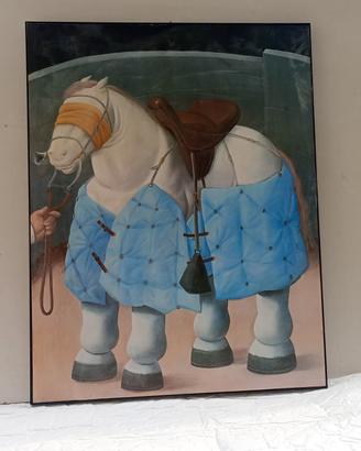 Stampa Cavallo del Picador Fernando Botero 82x62