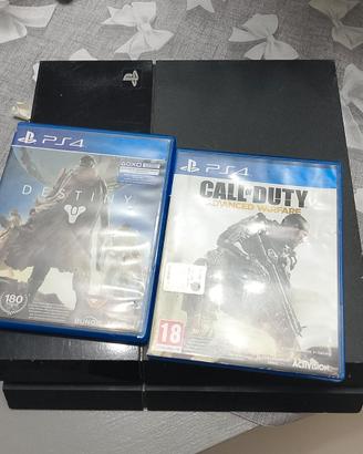 PS4 PRO CON VIDEOGIOCHI 