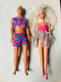 Barbie e Ken surfisti
