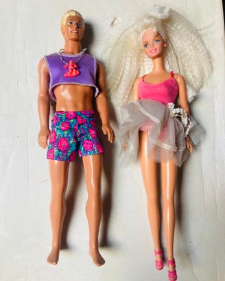 Barbie e Ken surfisti
