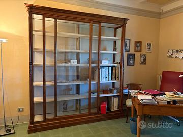 Libreria a vetri Ottocento