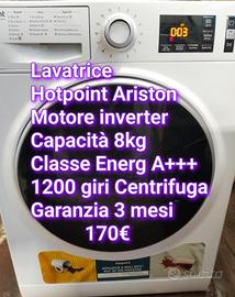 Lavatrice Hotpoint Ariston 8kg