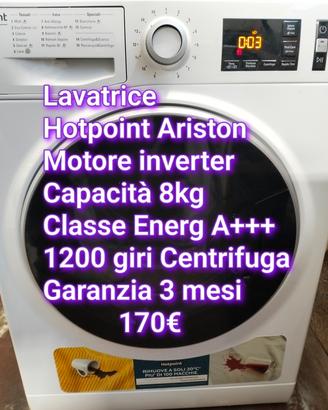 Lavatrice Hotpoint Ariston 8kg