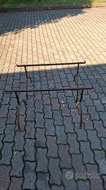 Coppia Antichi Trispiti in Ferro battuto dell'800 