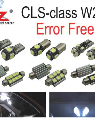 KIT 27 LAMPADE LED INTERNE MERCEDES CLS W219 C219 