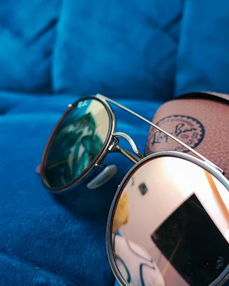 Occhiali da sole Ray-Ban originali rotondi 