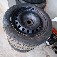 Gomme Toyo 195 55 R16 + cerchi in ferro