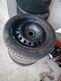 Gomme Toyo 195 55 R16 + cerchi in ferro